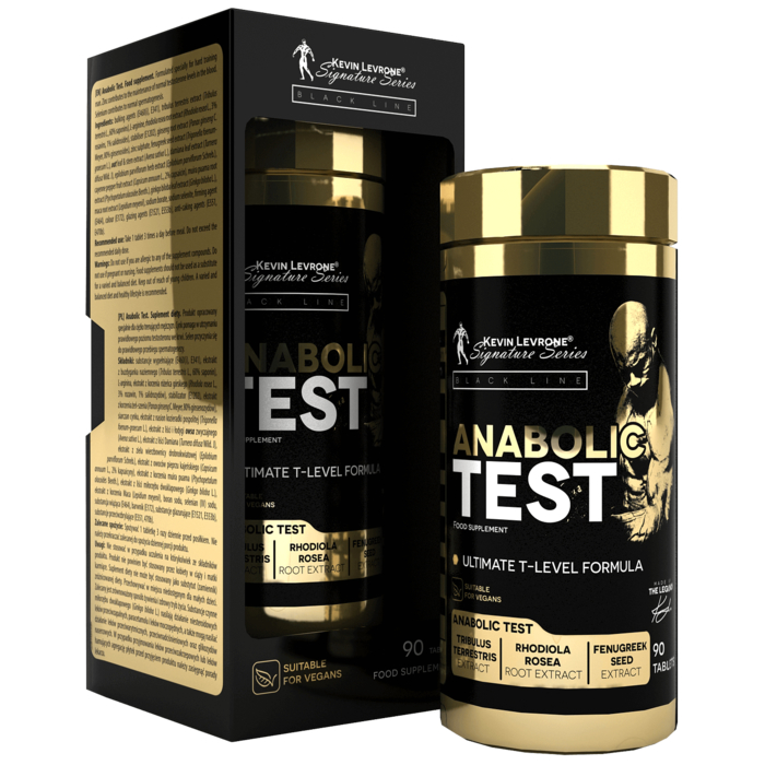 Kevin Levrone ANABOLIC TEST 90 tablets 5903719238564 | 21793-PVWY Levrone Black | 21793-PVWY
