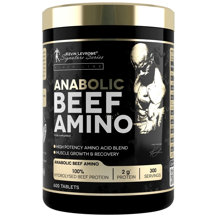 Kevin Levrone ANABOLIC BEEF AMINO 600 tablets | 89715-YXZJ Levrone Black | 89715-YXZJ