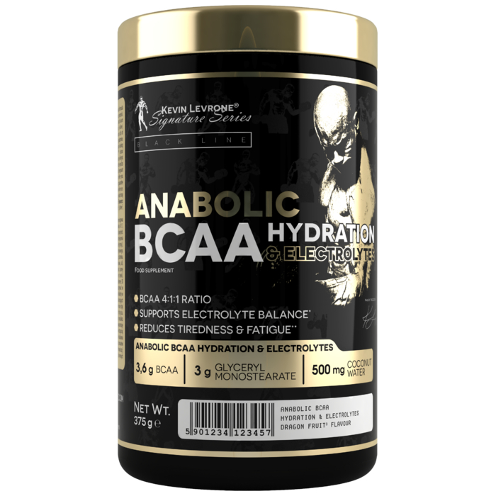 Kevin Levrone Anabolic BCAA Hydration & Electrolytes 375 g 5903719256001 | 24978-RABQ Levrone Black | 24978-RABQ
