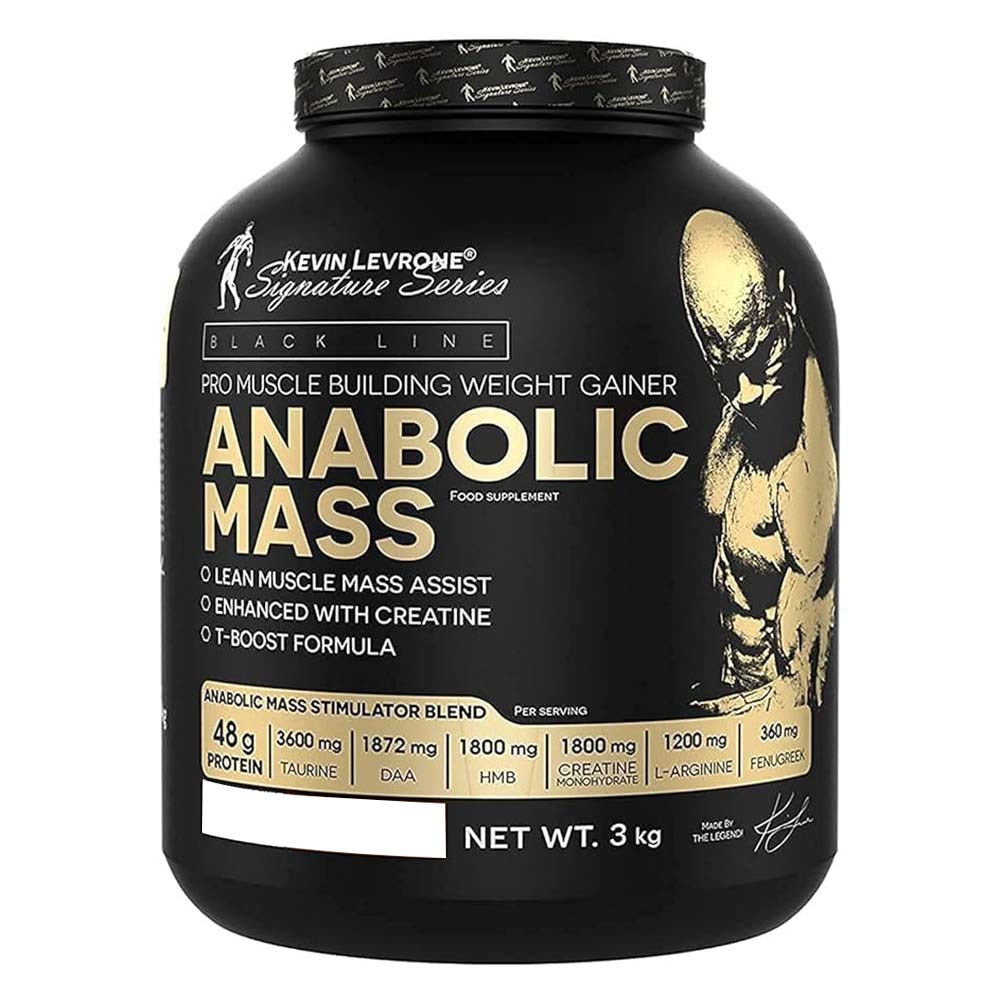 Kevin Levrone Anabolic Mass, 3 Kg, Contributes to a Growth in Muscle Mass | 43890-WYME Levrone Black | 43890-WYME