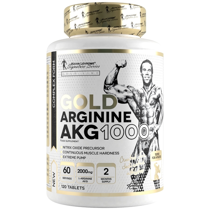 Kevin Levrone GOLD ARGININE AKG 1000 120 tablets | 92835-KWAJ Levrone Gold | 92835-KWAJ