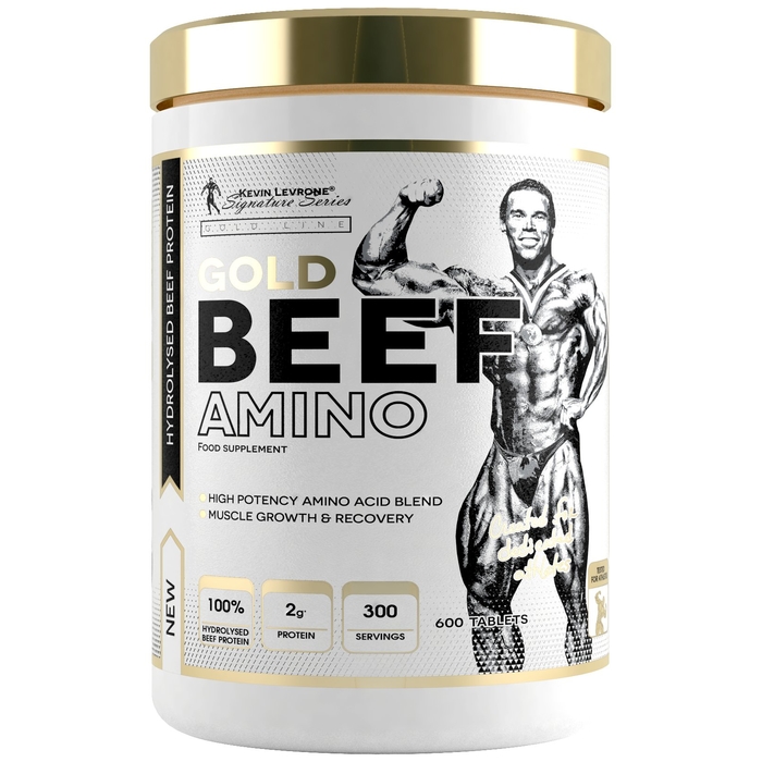 Kevin Levrone GOLD BEEF AMINO 600 tablets | 48695-JGDP Levrone Gold | 48695-JGDP