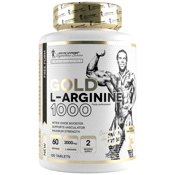 Kevin Levrone GOLD L-ARGININE 1000 120 tablets | 19036-KHQY Levrone Gold | 19036-KHQY