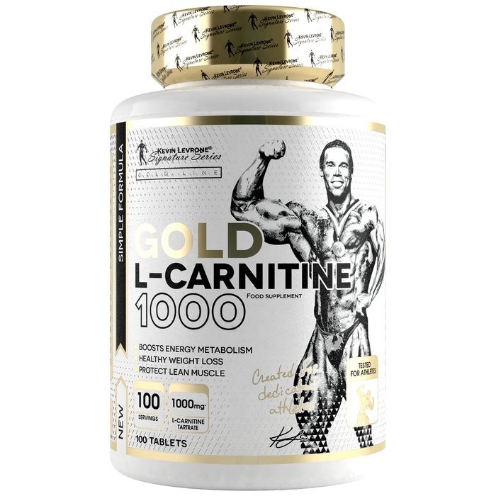 Kevin Levrone GOLD L-CARNITINE 1000 100 tablets | 71243-VFJX Levrone Gold | 71243-VFJX