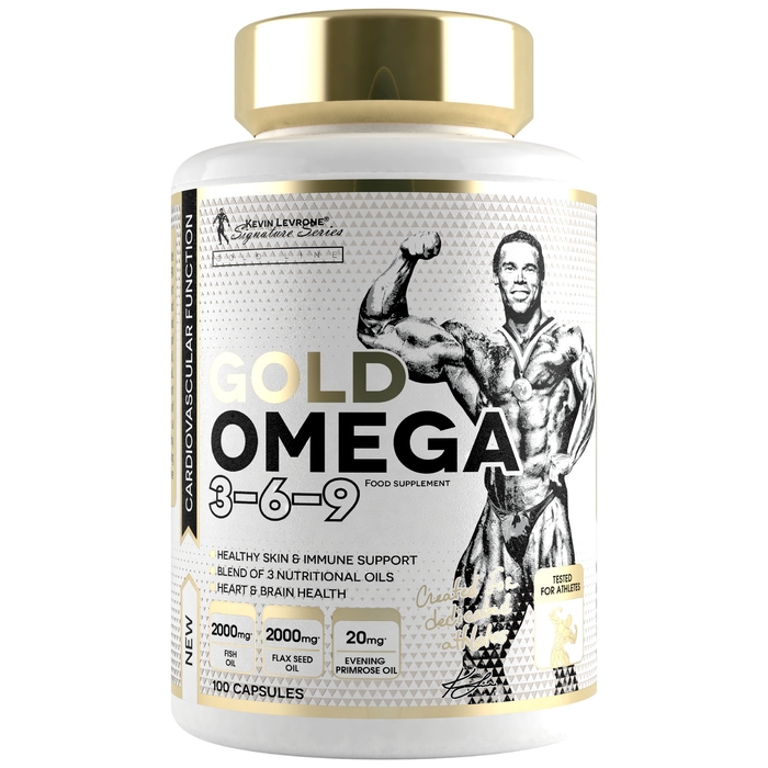 Kevin Levrone GOLD OMEGA 3-6-9 100 capsules | 48621-JBDG Levrone Gold | 48621-JBDG