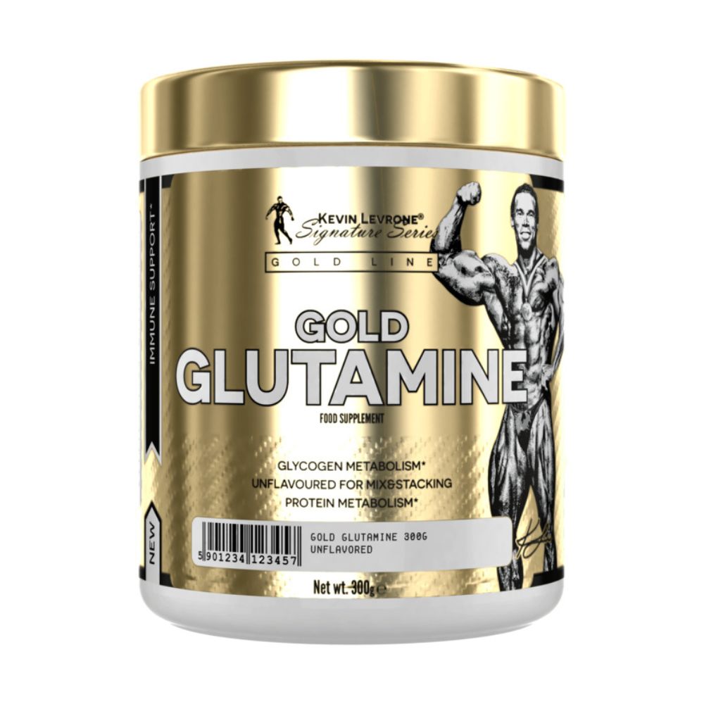 Kevin Levrone Gold Glutamine, Unflavored, 300 Gm, Muscle Fuel Recovery | 75064-DUWG Levrone Gold | 75064-DUWG