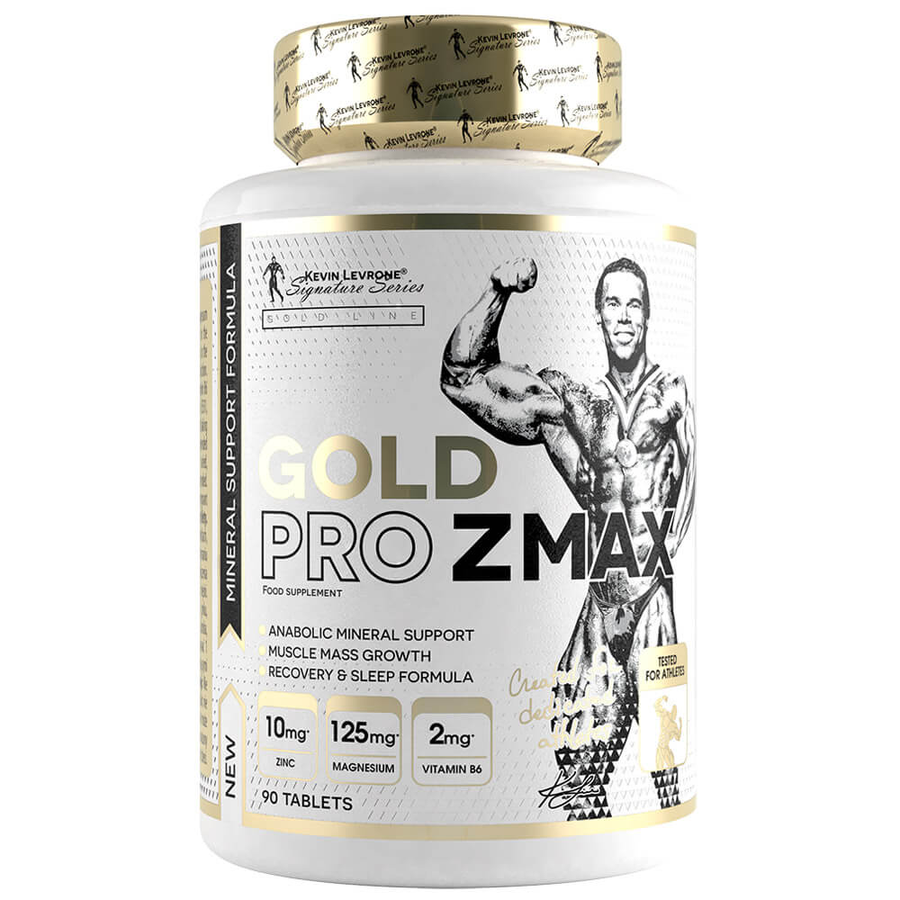 Kevin Levrone Gold Pro Zmax, 90 Tablets, Muscle Mass Growth, Recovery & Sleep Formula | 21805-WJRC Levrone Gold | 21805-WJRC
