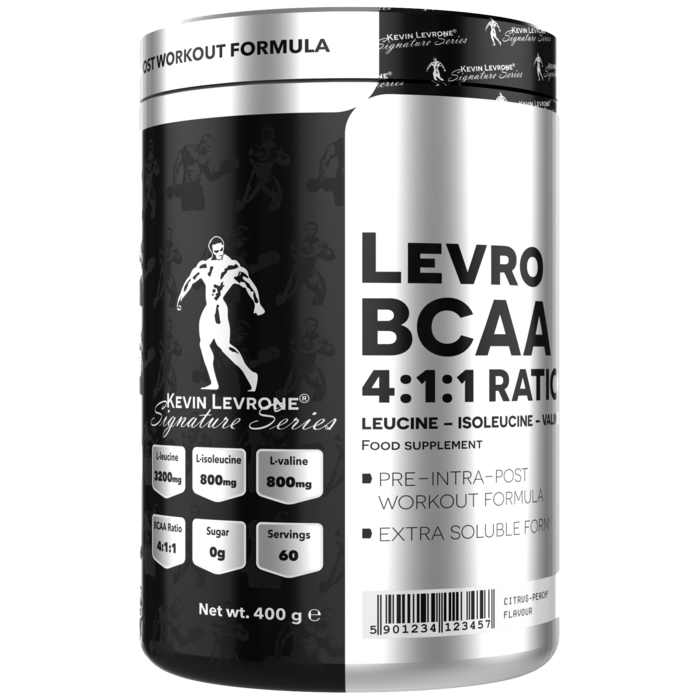 Kevin Levrone LevroBCAA 4:1:1 400 g 5903719217637 | 36487-QEAS Levrone Silver | 36487-QEAS