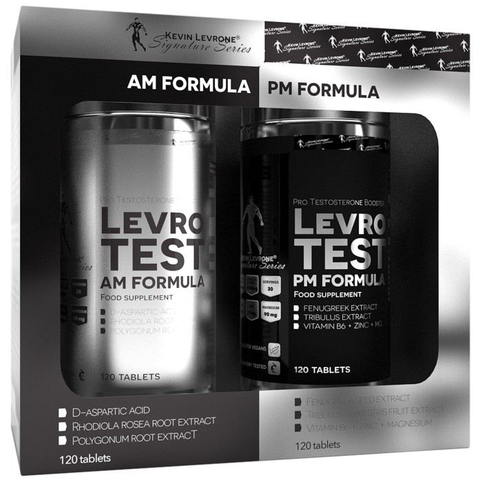 Kevin Levrone LevroTest AM PM formula 240 (2x120) tablets 5902610934568 | 69720-ZIKO Levrone Silver | 69720-ZIKO