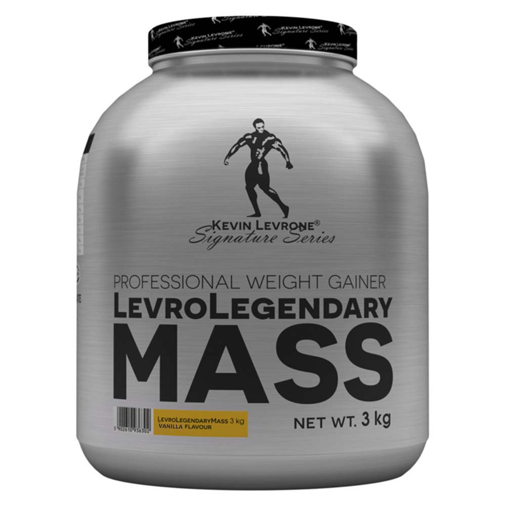 Kevin Levrone Levro Legendary Mass, Vanilla, 3 Kg, Ideal Option for Physically Active People | 29367-NPVF Levrone Silver | 29367-NPVF