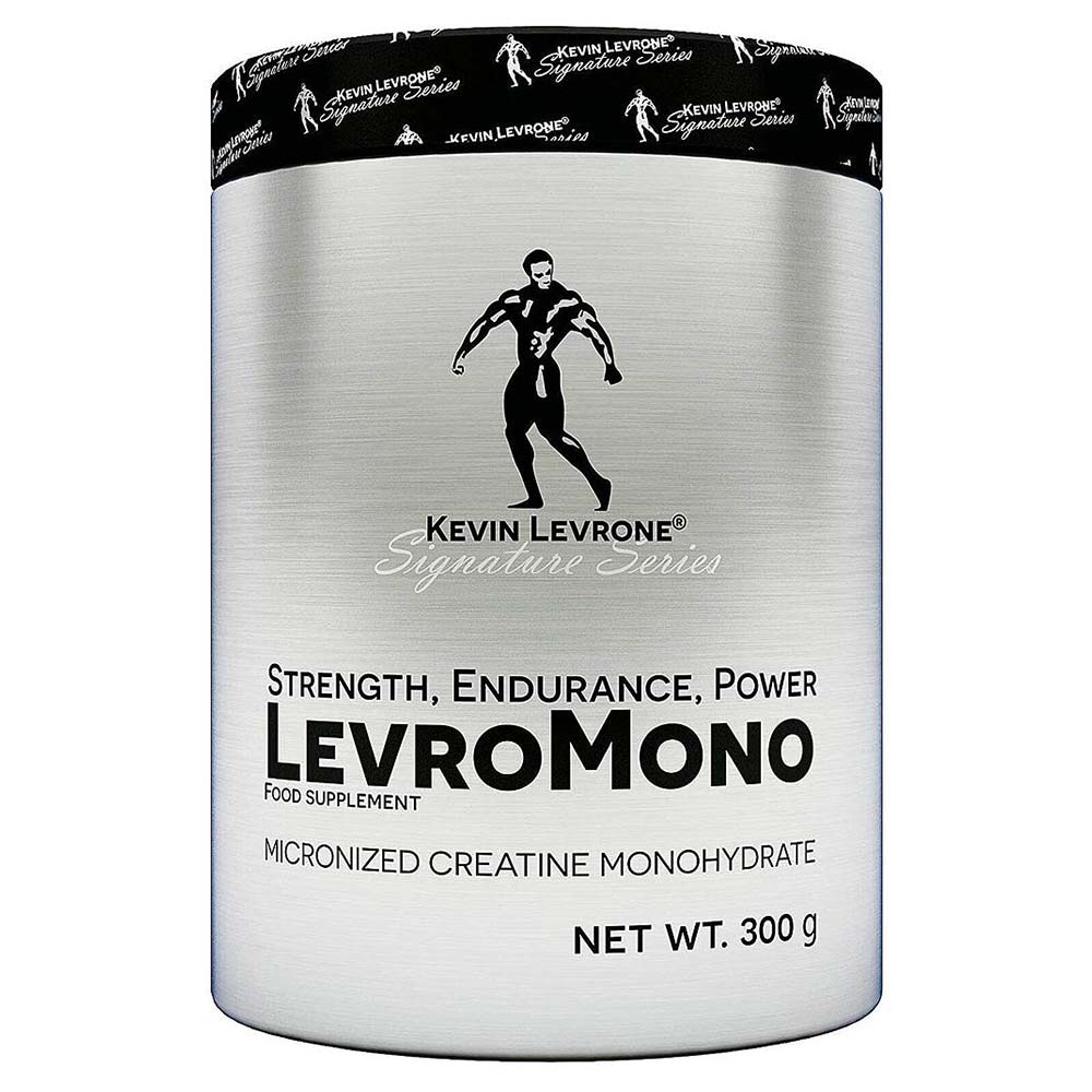 Kevin Levrone Levro Mono, Unflavored, 300 Gm, 4.5g Creatine Monohydrate, 50 mg of Beta-Glucan | 31564-GELJ Levrone Silver | 31564-GELJ
