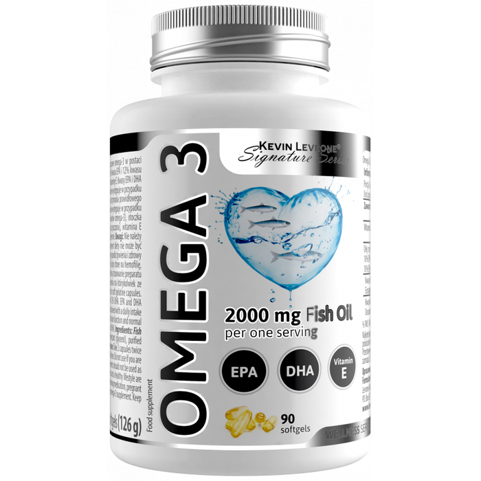Kevin Levrone OMEGA 3 90caps 5903719258746 | 32786-BKRS Levrone Silver | 32786-BKRS
