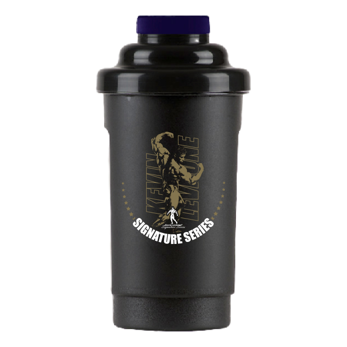 Kevin Levrone Shaker 600 ml Black/Navy 5903719254915 | 32658-KVYW Levrone Merch | 32658-KVYW