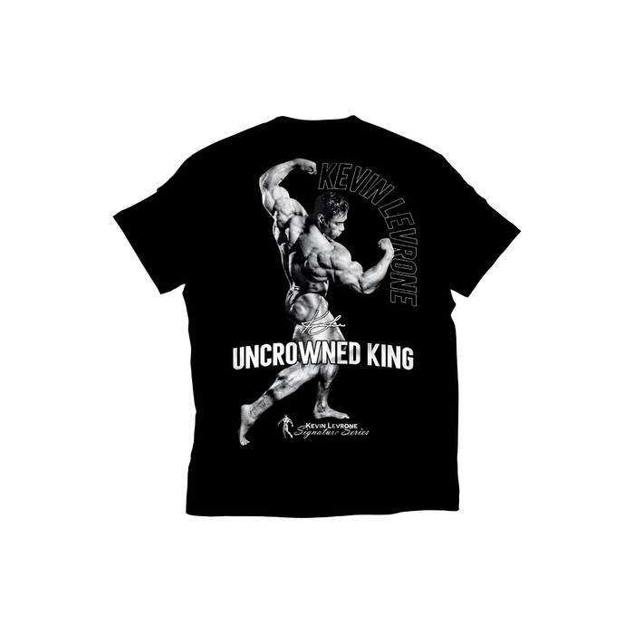 Kevin Levrone T-Shirt UNCROWNED KING 240g Black 5903719263894 | 48591-CAVT Levrone Merch | 48591-CAVT