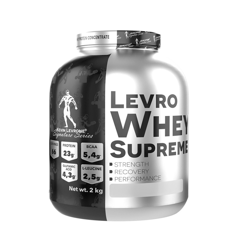 Kevin Levrone Whey Supreme, Vanilla, 2 Kg, Support Strength, Support Recovery | 24531-MFIQ Levrone Silver | 24531-MFIQ